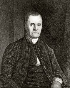 Roger Sherman, gegraveerd door Simeon Smith Jocelyn (1799-1879) door James Earle